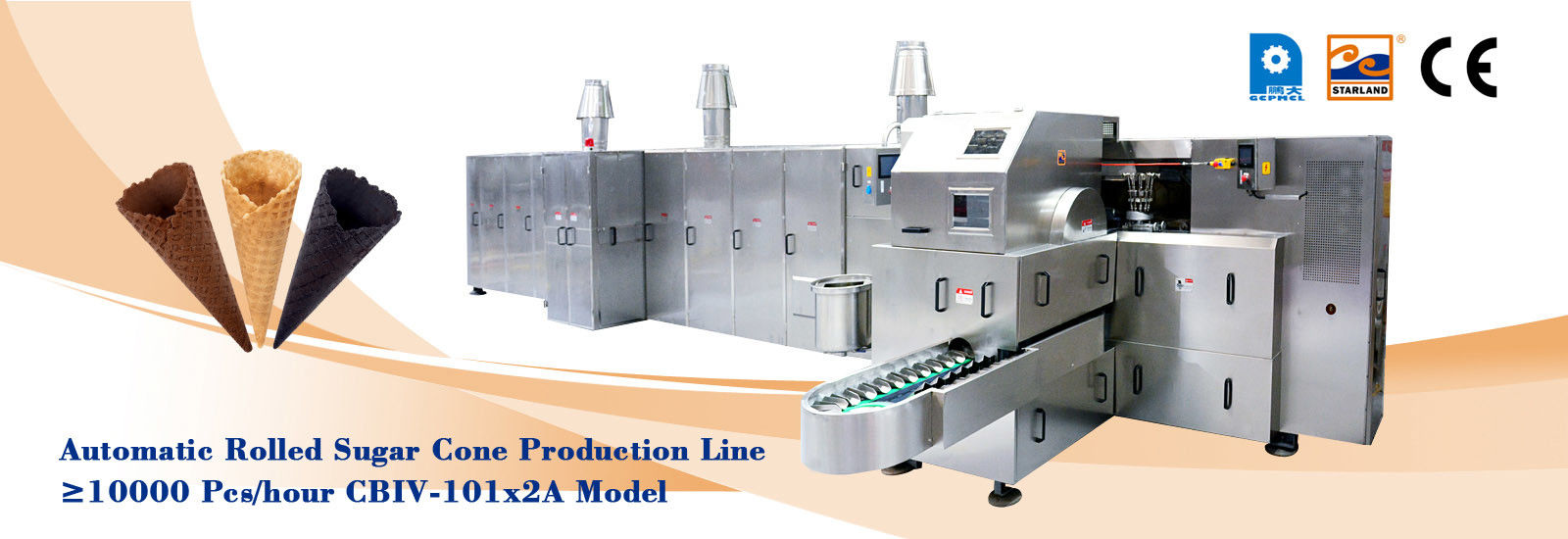 qualidade Linha de produção automática do cone do açúcar Fábrica