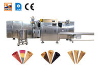 Equipamento de produção do cone do waffle, material de aço inoxidável automático multifuncional, 39 moldes de cozimento.